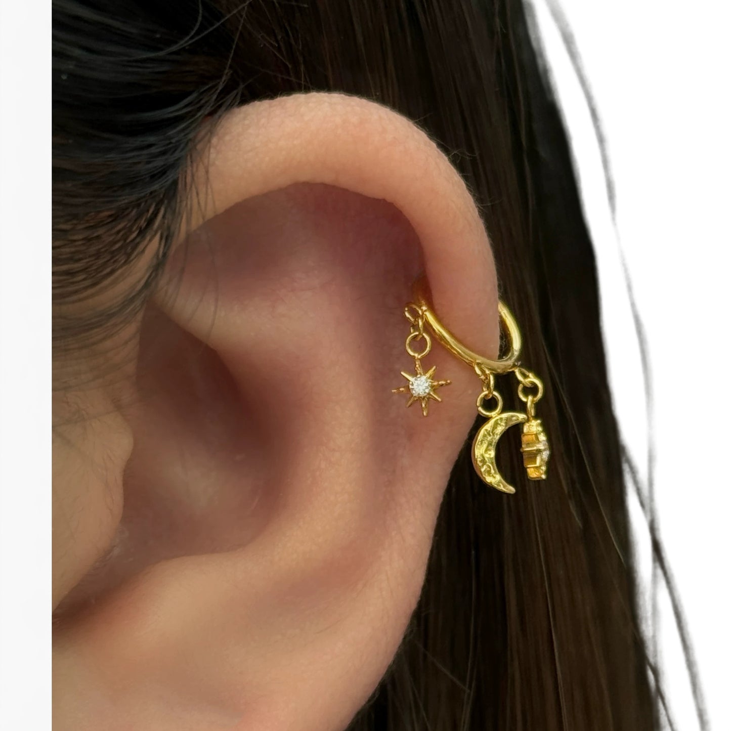 Moonlit Stardust Earring