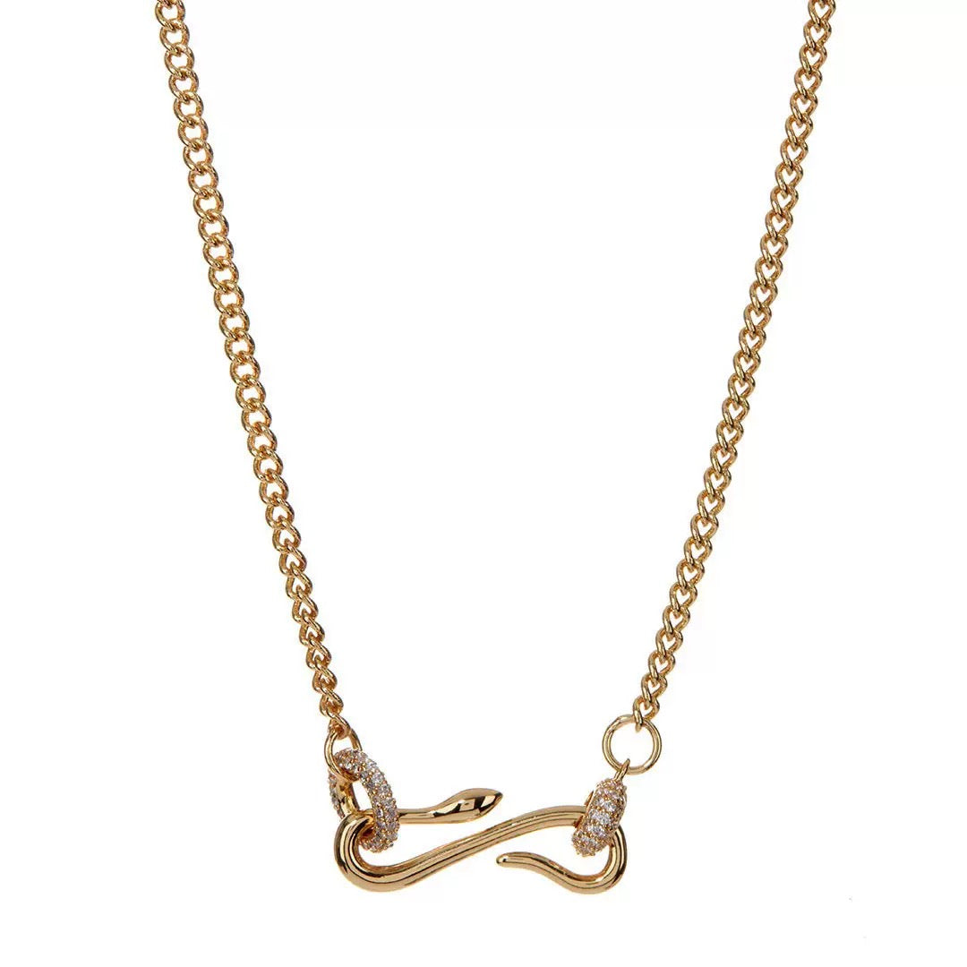Eternal Serpentine Gold Necklace