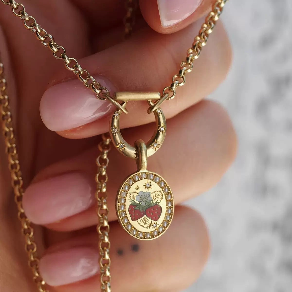 Berry Charm Necklace