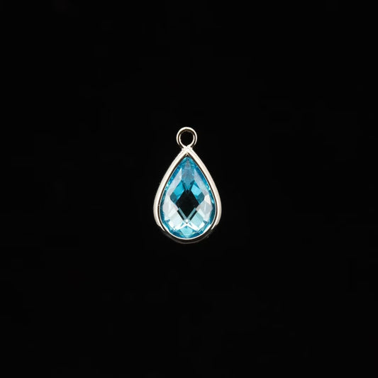 Teardrop Diamond Pendant