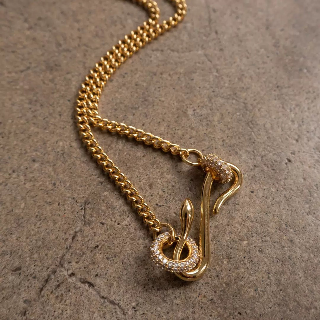 Eternal Serpentine Gold Necklace